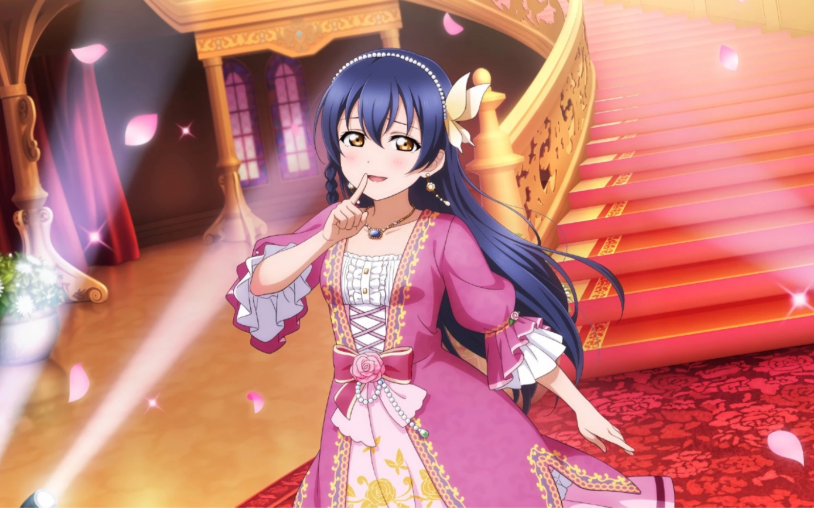 lovelive! 『樱花烂漫之中』园田海未/ur card story