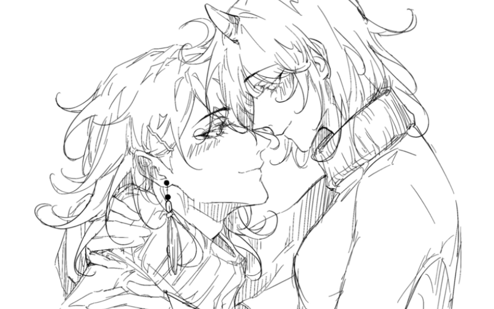 【盒k】喜欢爱人对视的眼神