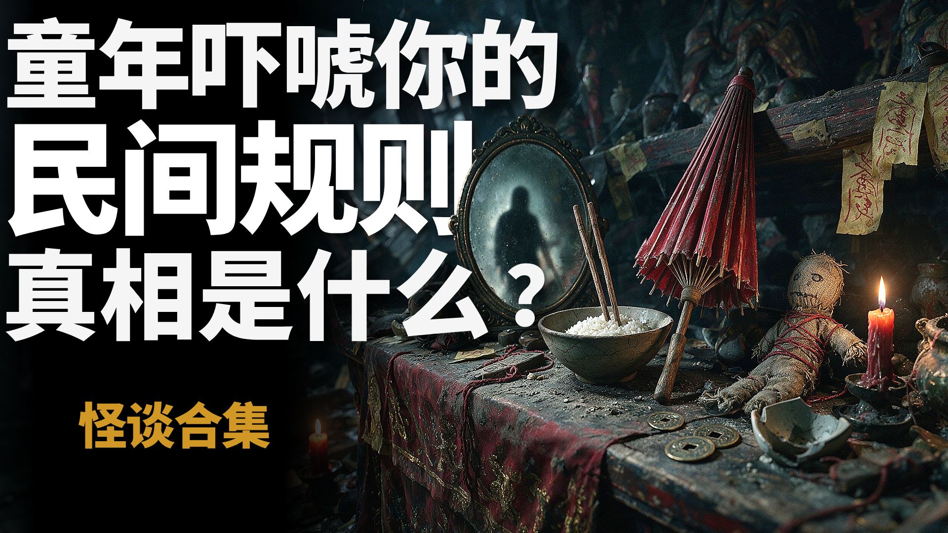 小时候长辈都拿啥吓唬你？哪来的这些奇怪规则？