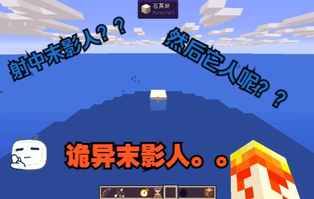 我的世界末影人去哪了??|用箭射末影人|Minecraft