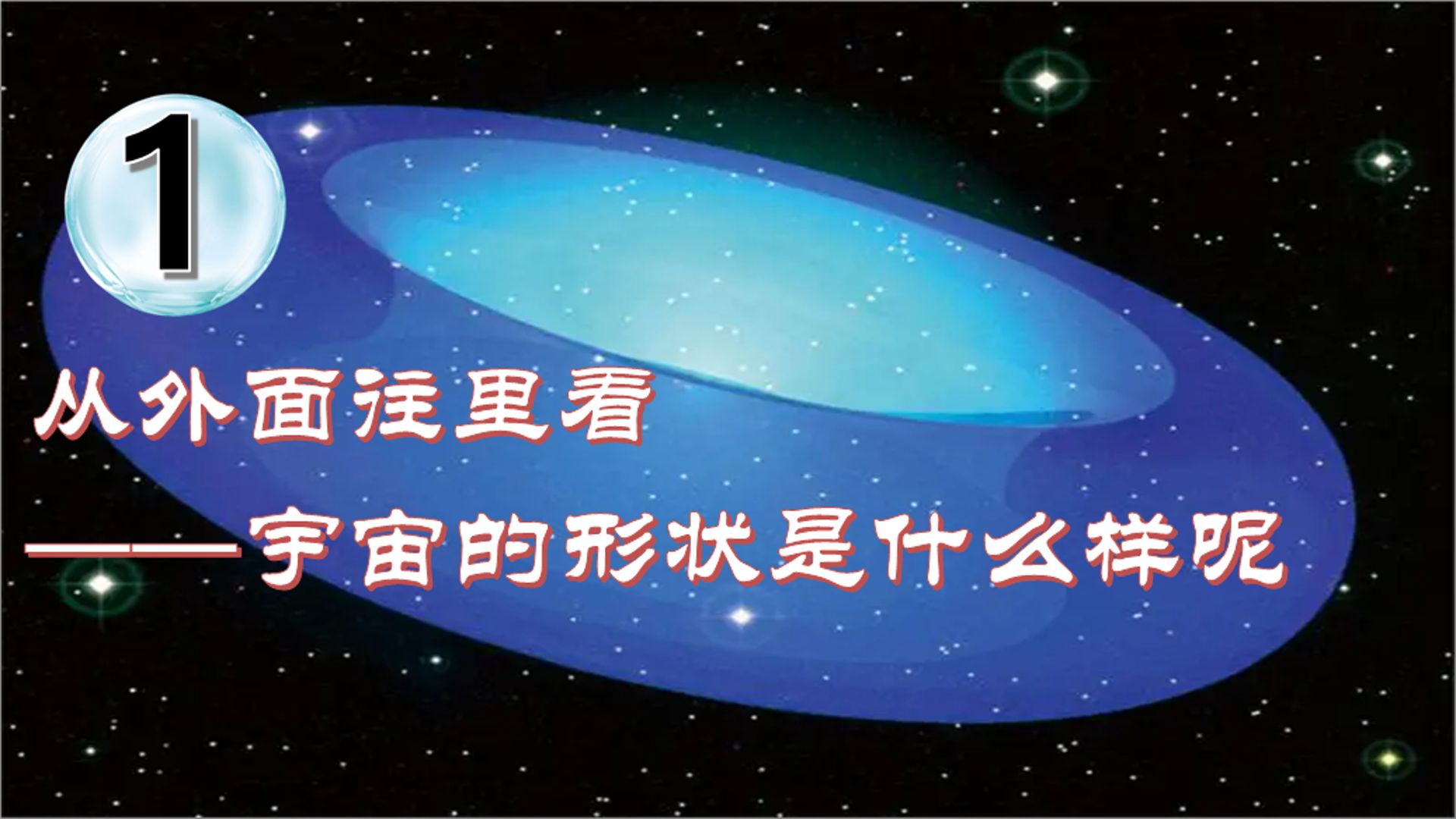 [图]从外面往里看宇宙的形状是什么样呢