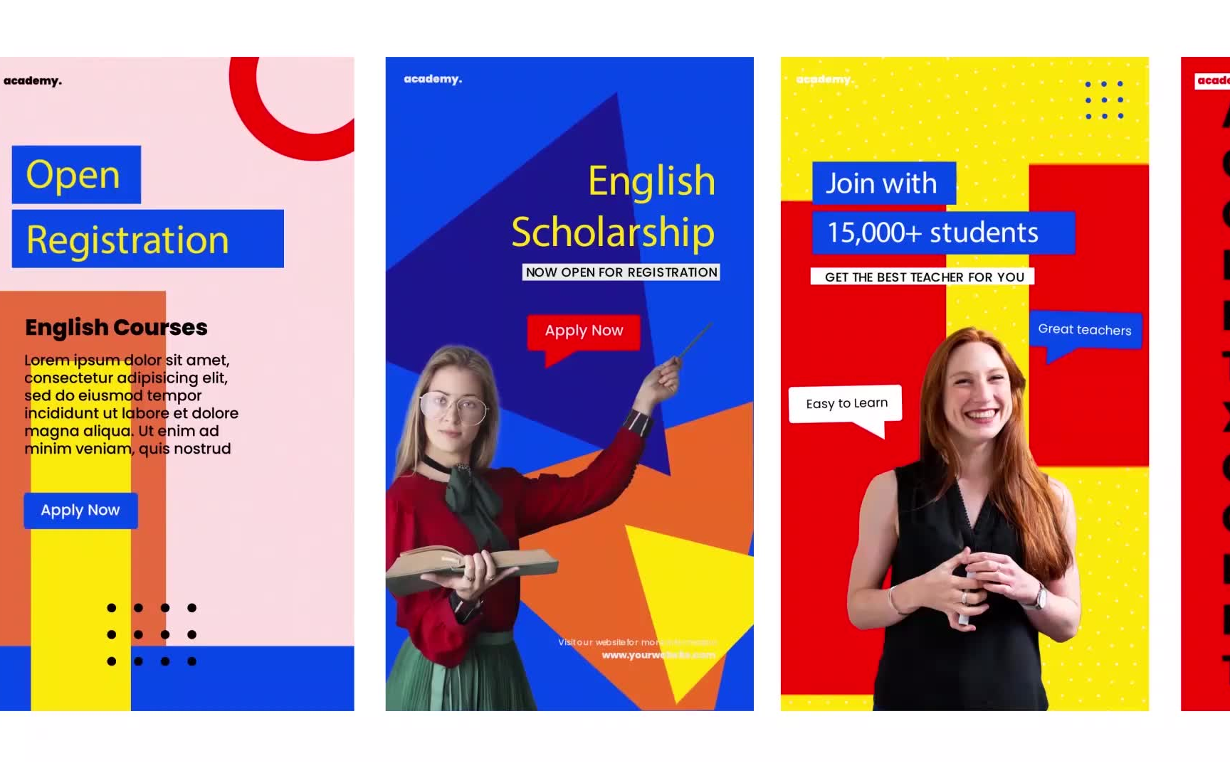 ae模板-艺术海报封面模板动态艺术排版模板产品促销视频模板人物介绍