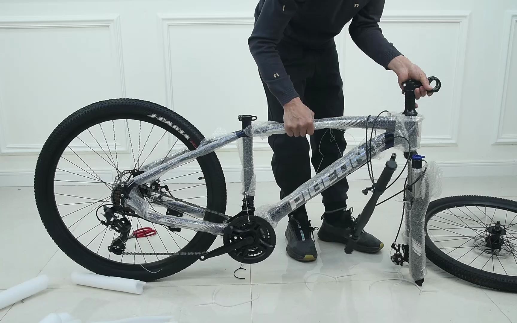 山地车安装视频