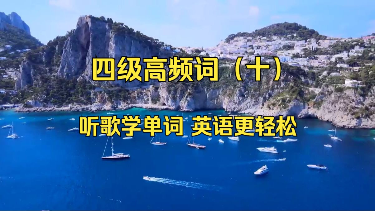 听歌学单词#四级听力高频词(十)the pursuit of excellence#四级听力