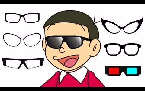 【转载/生肉】给大雄配眼镜