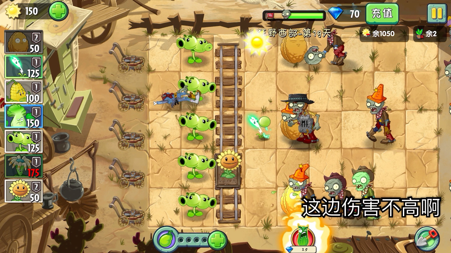 (植物大战僵尸2-狂野西部第19天)