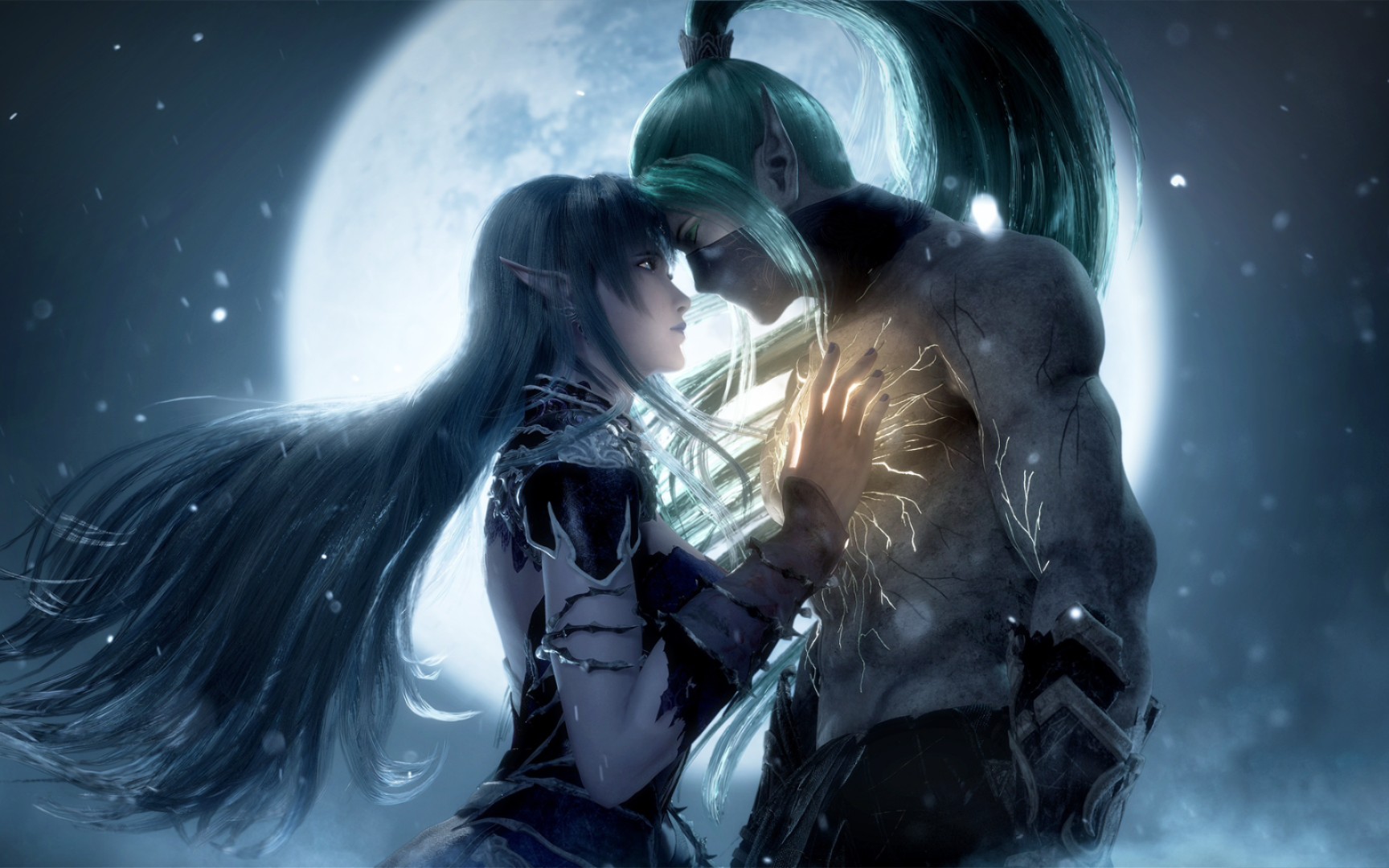 【武庚纪】永恒之夜刃霞光,绿叶满天随风舞.