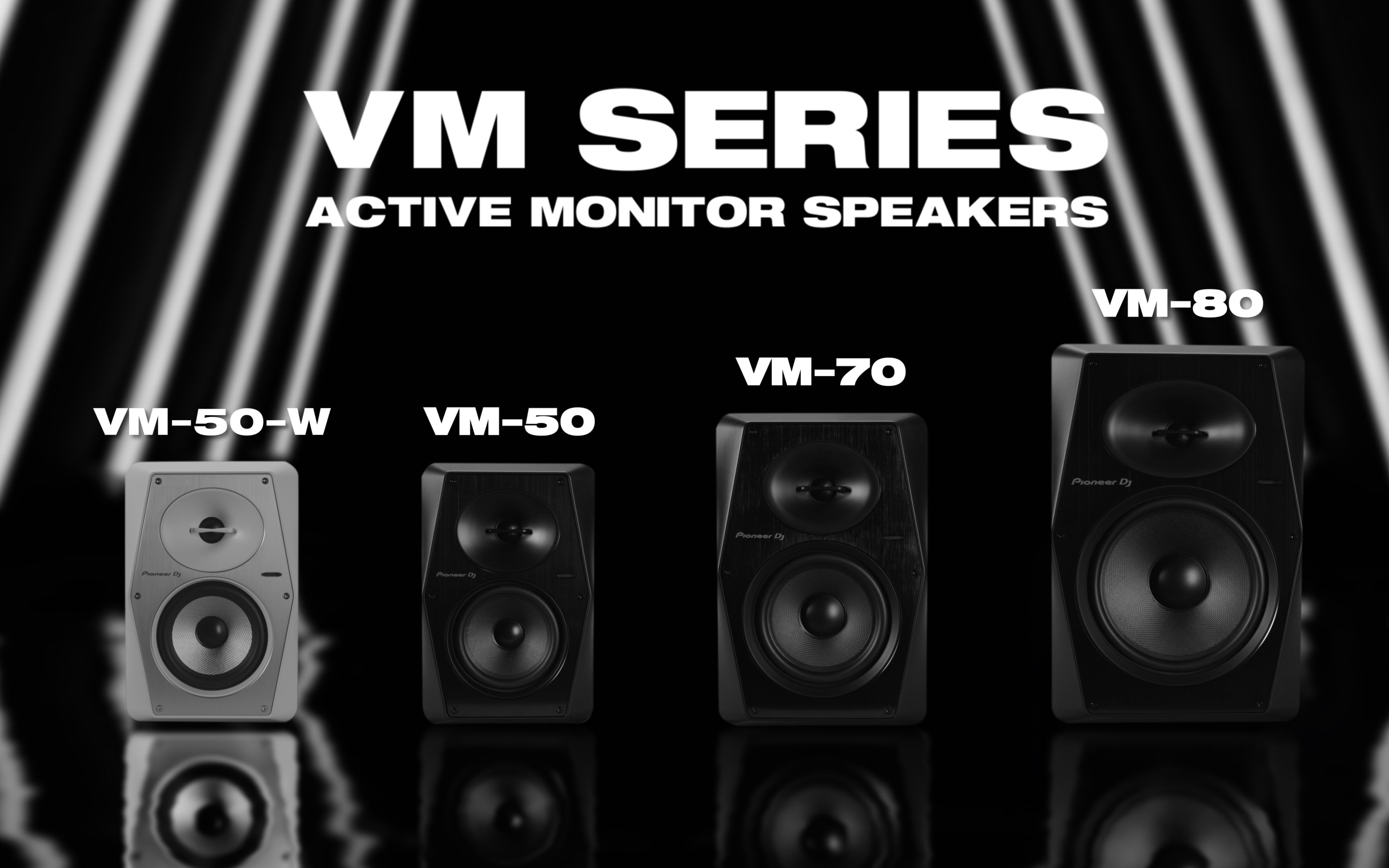 Pioneer DJ  VM系列有源监听扬声器 FIND YOUR FREQUENCY哔哩哔哩bilibili