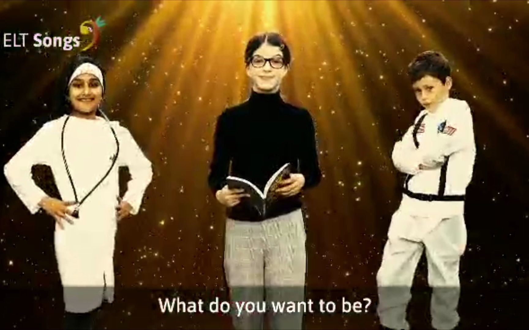 [图]劳动节歌曲 What do you want to be?