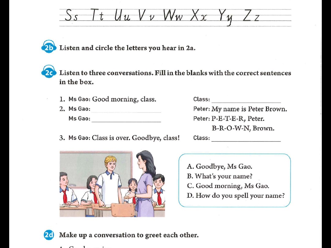 1693.迈克带你学英语24秋新七年级上册课文音频Starter Unit 1SectionA2A哔哩哔哩bilibili