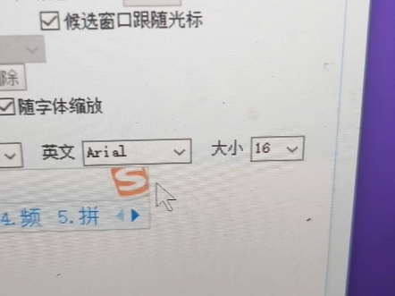 如何调整搜狗输入法字体大小