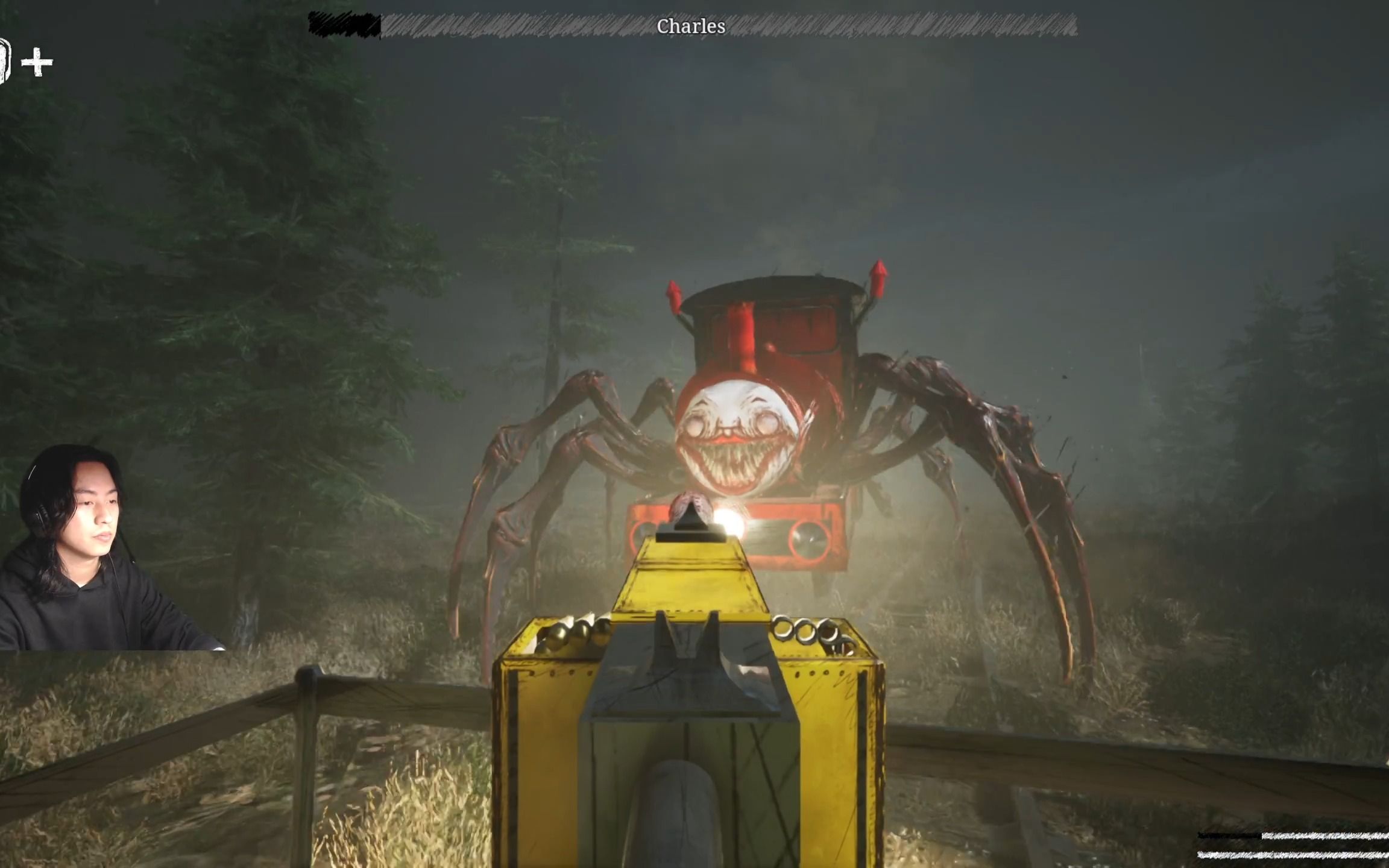恐怖游戏!小火车查尔斯初见实况!