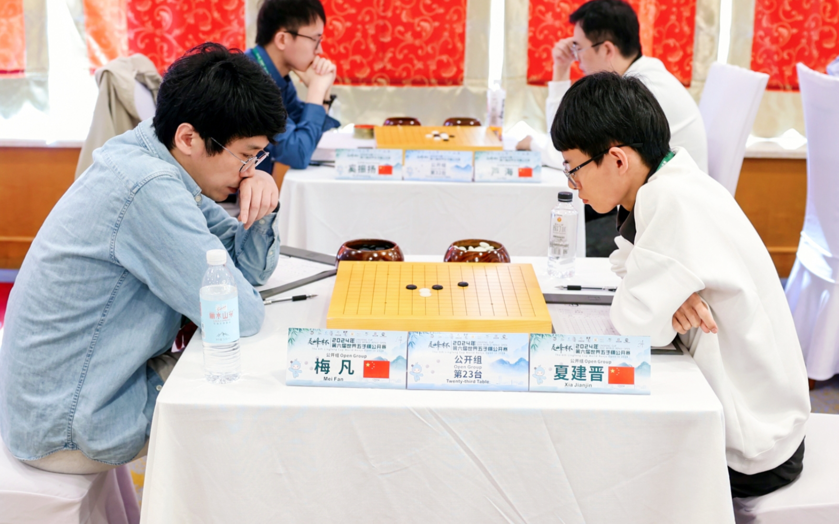 【棋评】第六届世界五子棋公开赛第二轮对局,对手是全国冠军梅凡老师哔哩哔哩bilibili