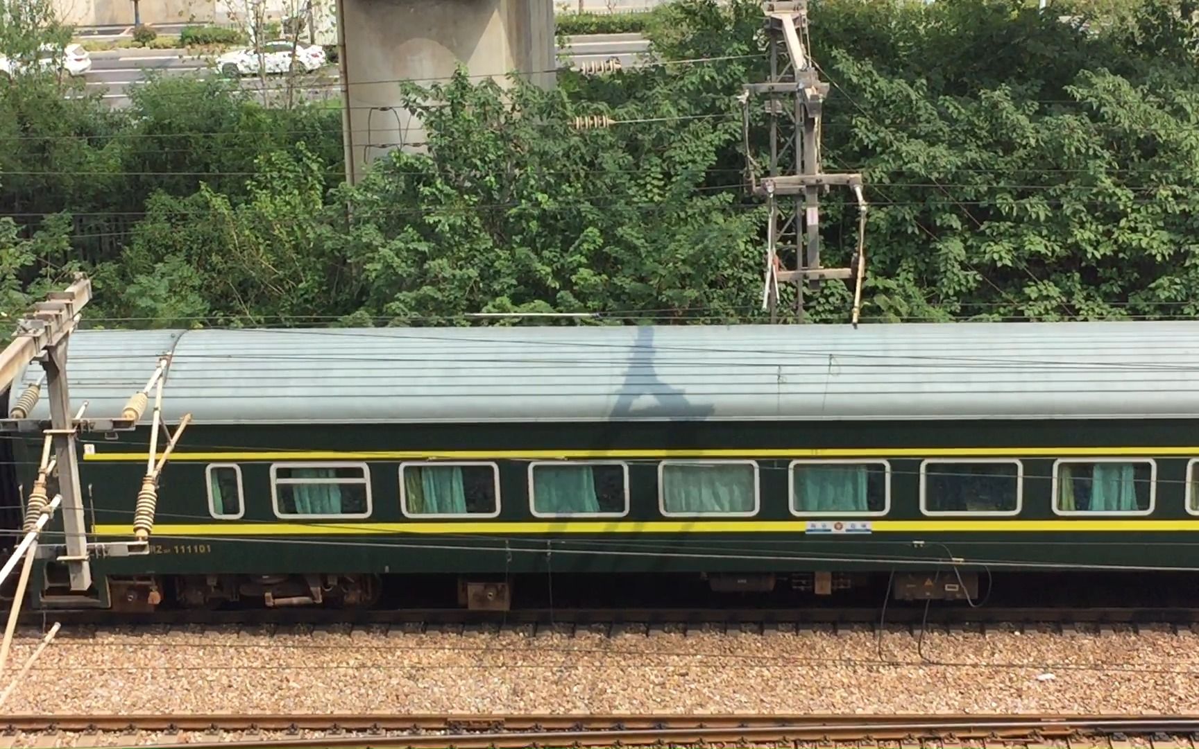 京沪铁路南京站-几年不拍发现t7778-南京-盐城换车底了-2022中秋