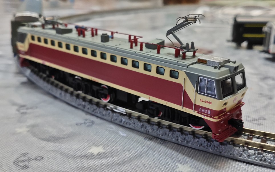 【火车模型】n比例韶山7c运转视频合集
