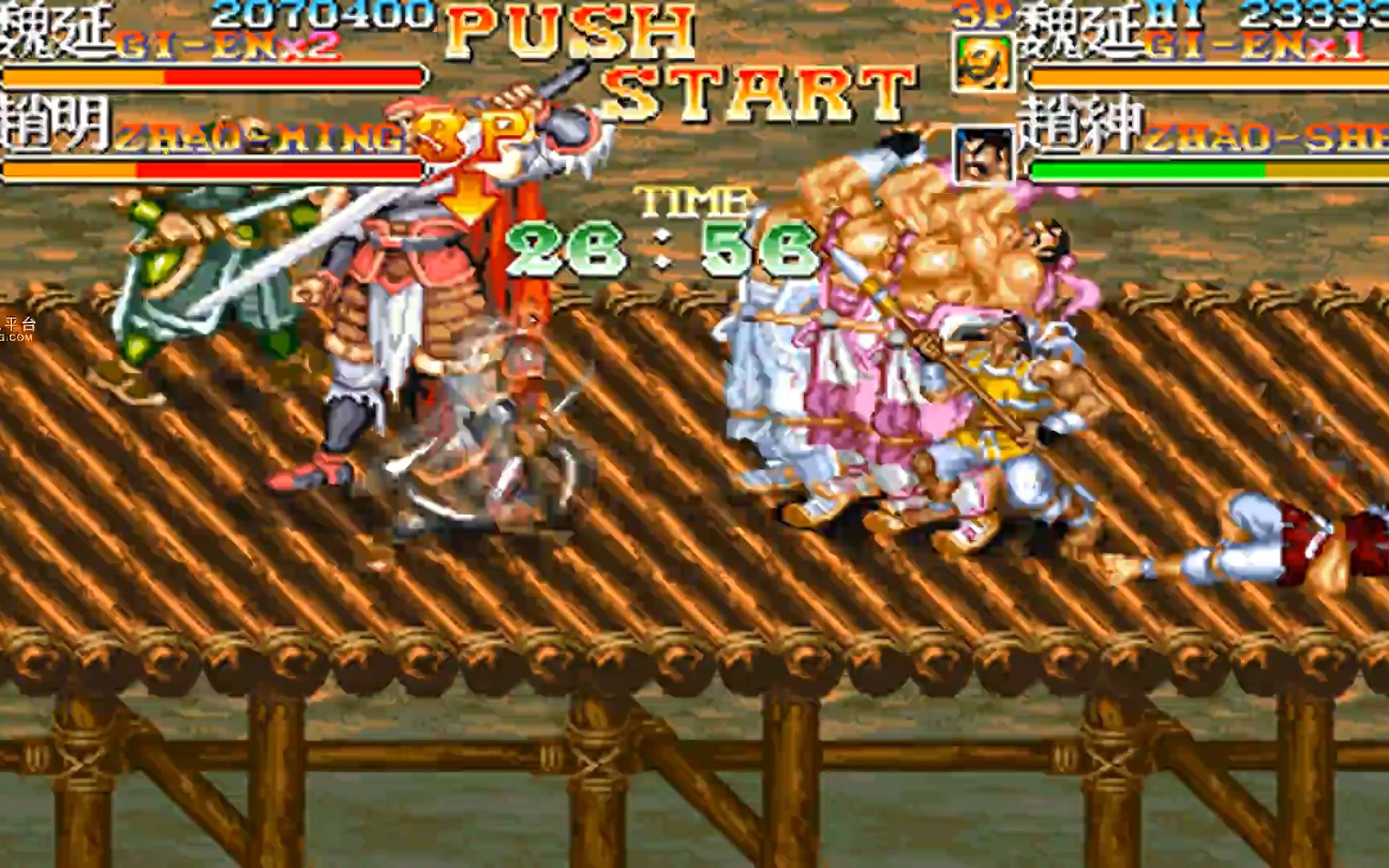 怀旧经典街机游戏三国志2夏侯恩复仇(11)