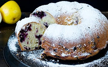 蓝莓柠檬邦特蛋糕 Blueberry Lemon Bundt Cake哔哩哔哩bilibili