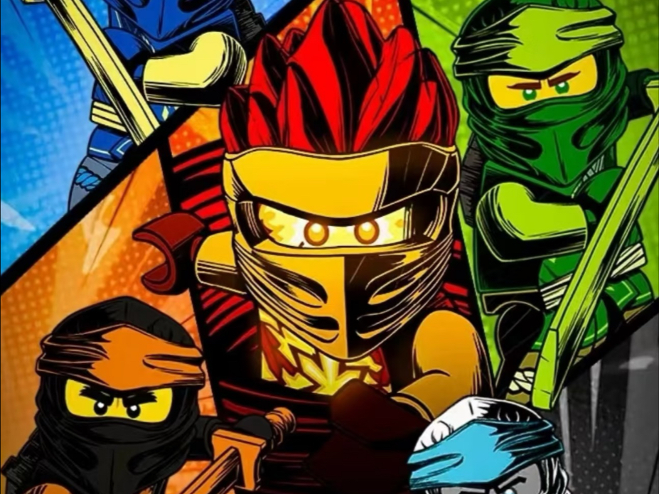 幻影忍者海报混剪,你喜欢哪一季呢