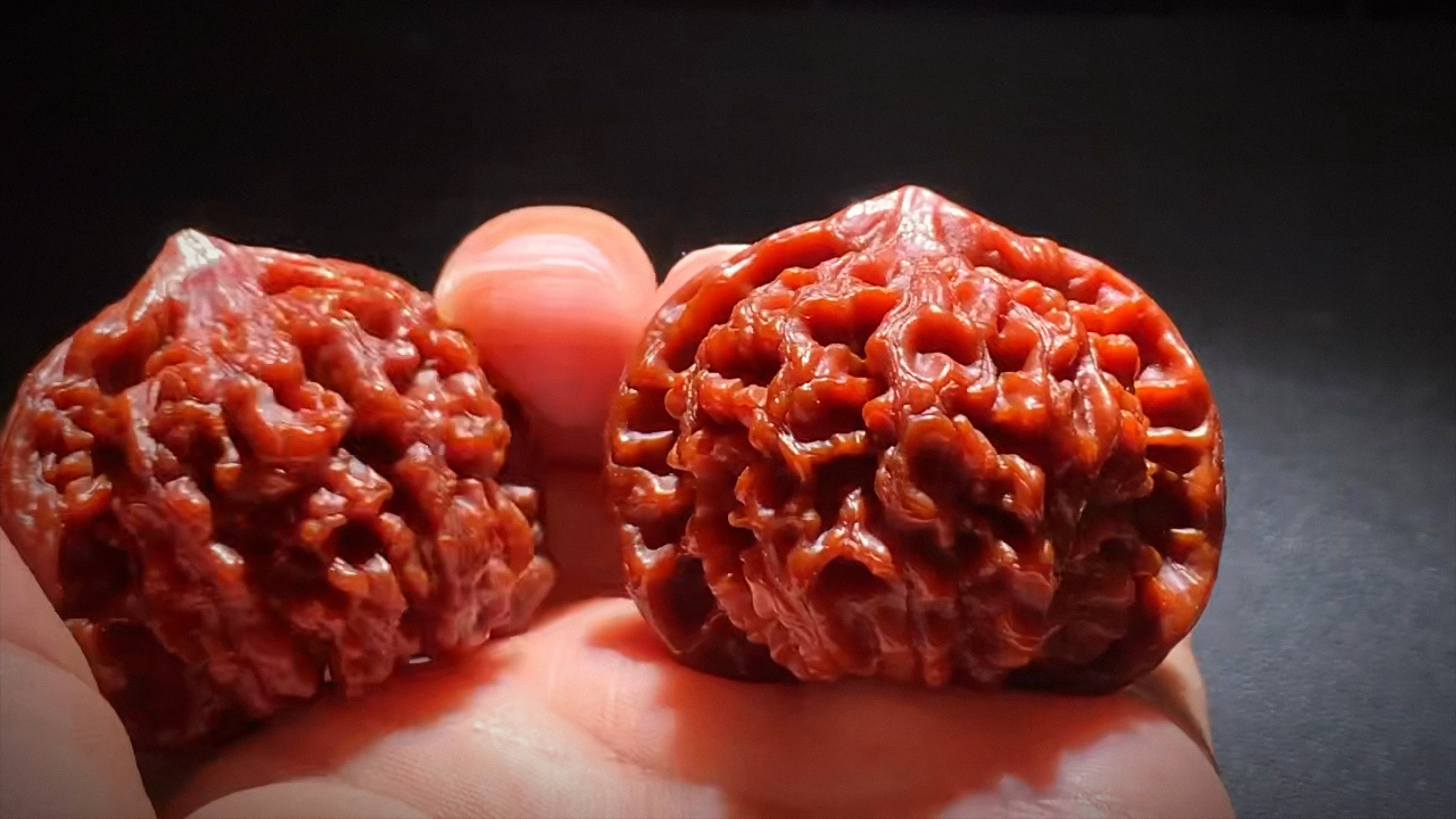 【48老麒麟纹官帽】全品边肚高48/45/39,盘玩三四年了,已经重度晃仁儿