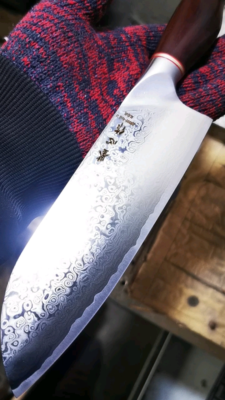 通体夹s90v粉末钢三德刀