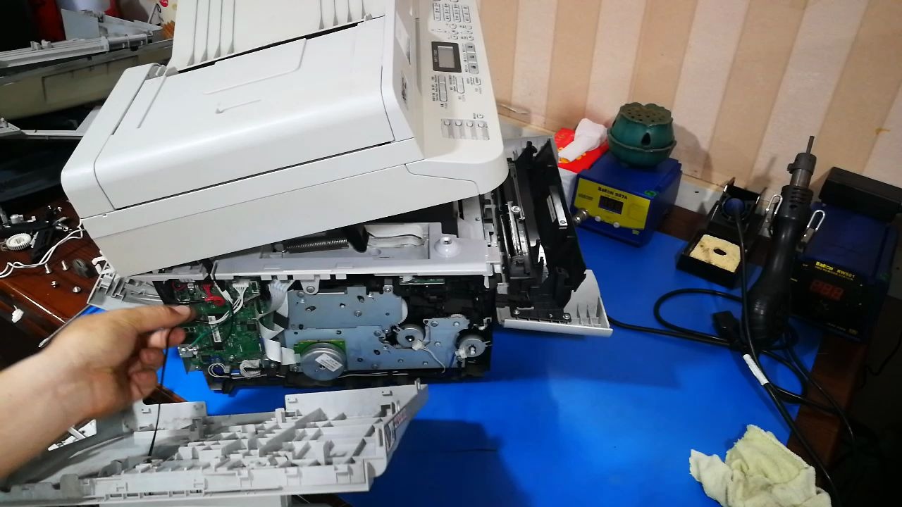 兄弟7360一体机维修完成组装篇_哔哩哔哩 (゜-゜)つロ 干杯~-bilibili