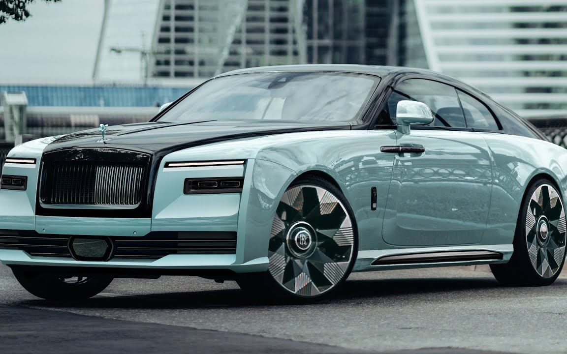 【车世界】2023款 电动版 劳斯莱斯Rolls Royce Spectre哔哩哔哩bilibili