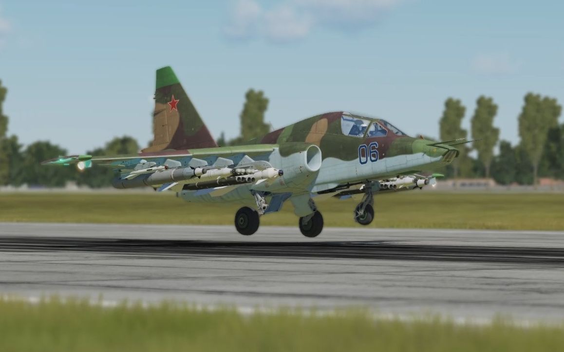 【dcs】su-25t轻着陆
