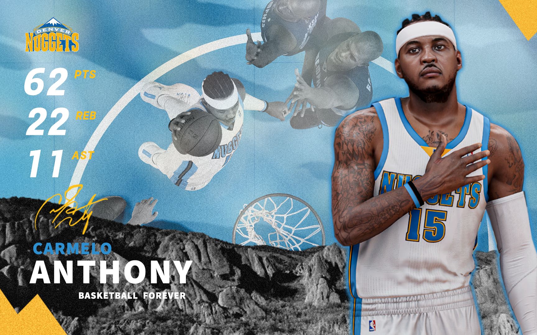 mv《i just wanna run》看甜瓜安东尼掘金时期的光辉岁月