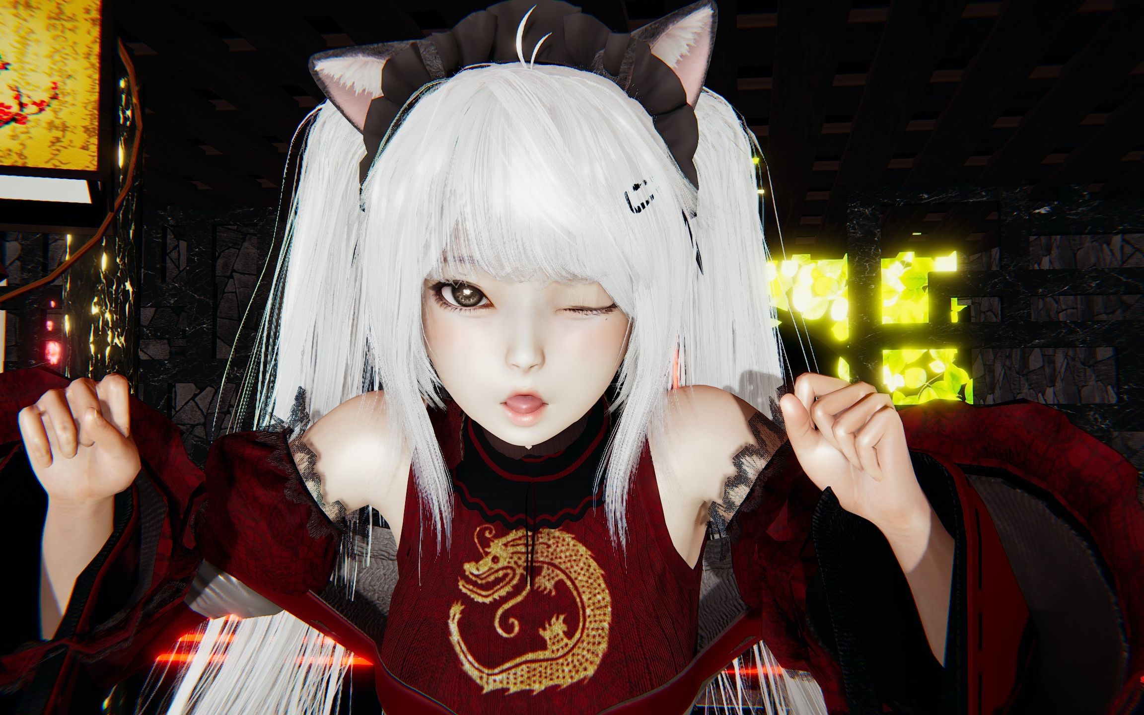 【honeyselect 2】请问今天要来点猫娘吗?*^_^*(喜欢请3连支持)