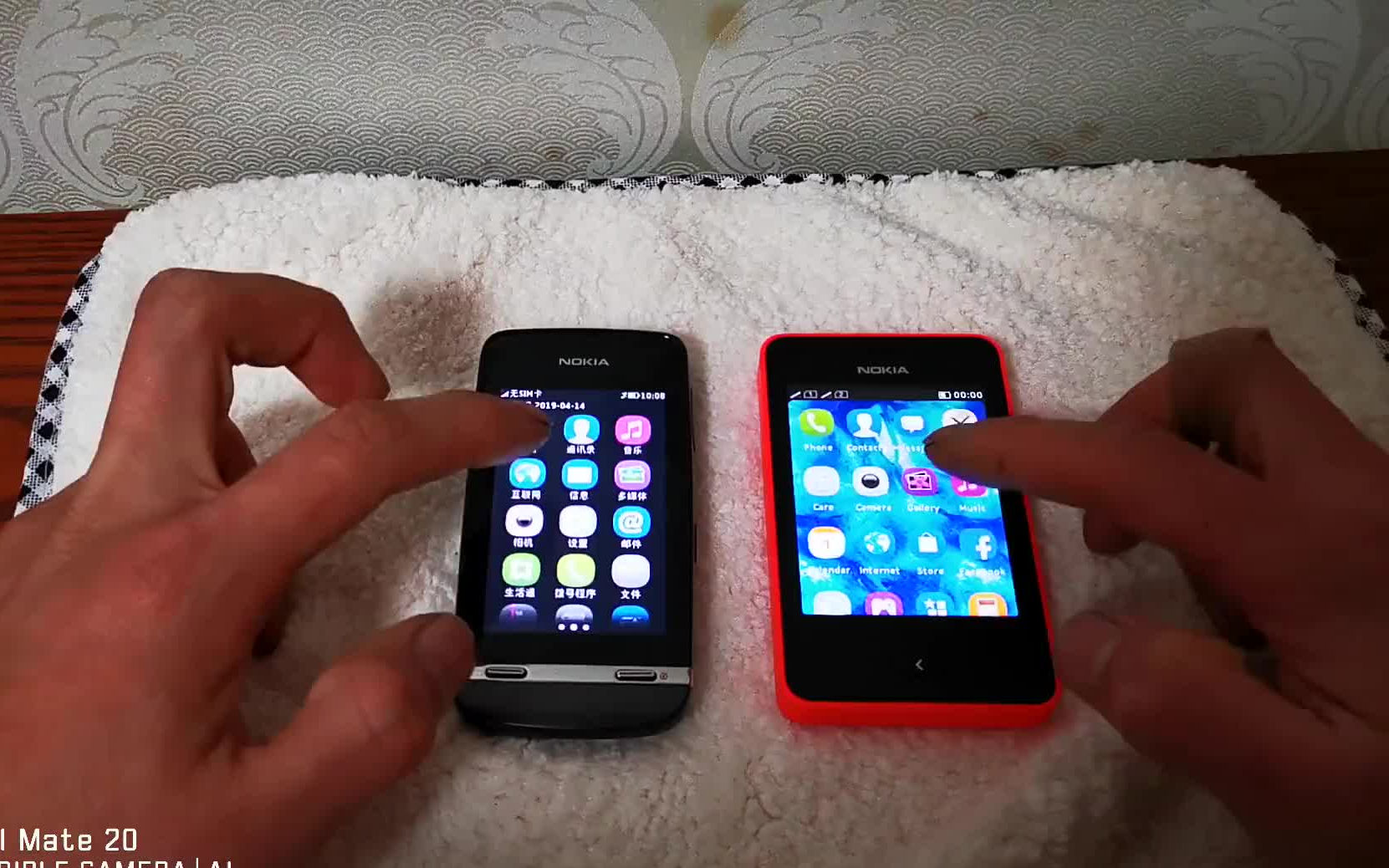 诺基亚 asha311与asha501基础性能对比_bilibili