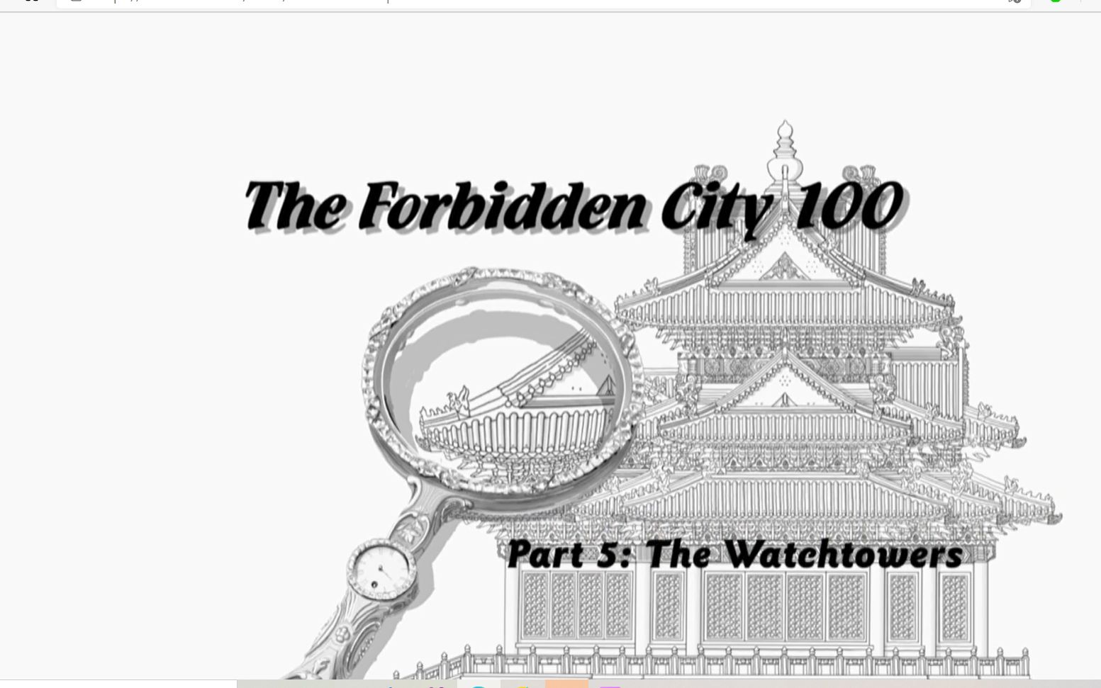 [图]【CCTV纪录片】【故宫100】【英文版】The Forbidden City 100 (5)——The Watchtowers