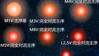 不同质量红矮星的演化