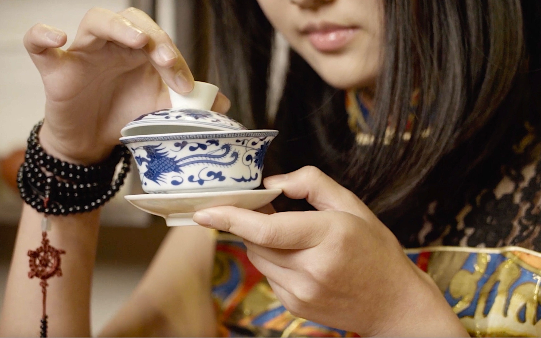 前门情思大碗茶