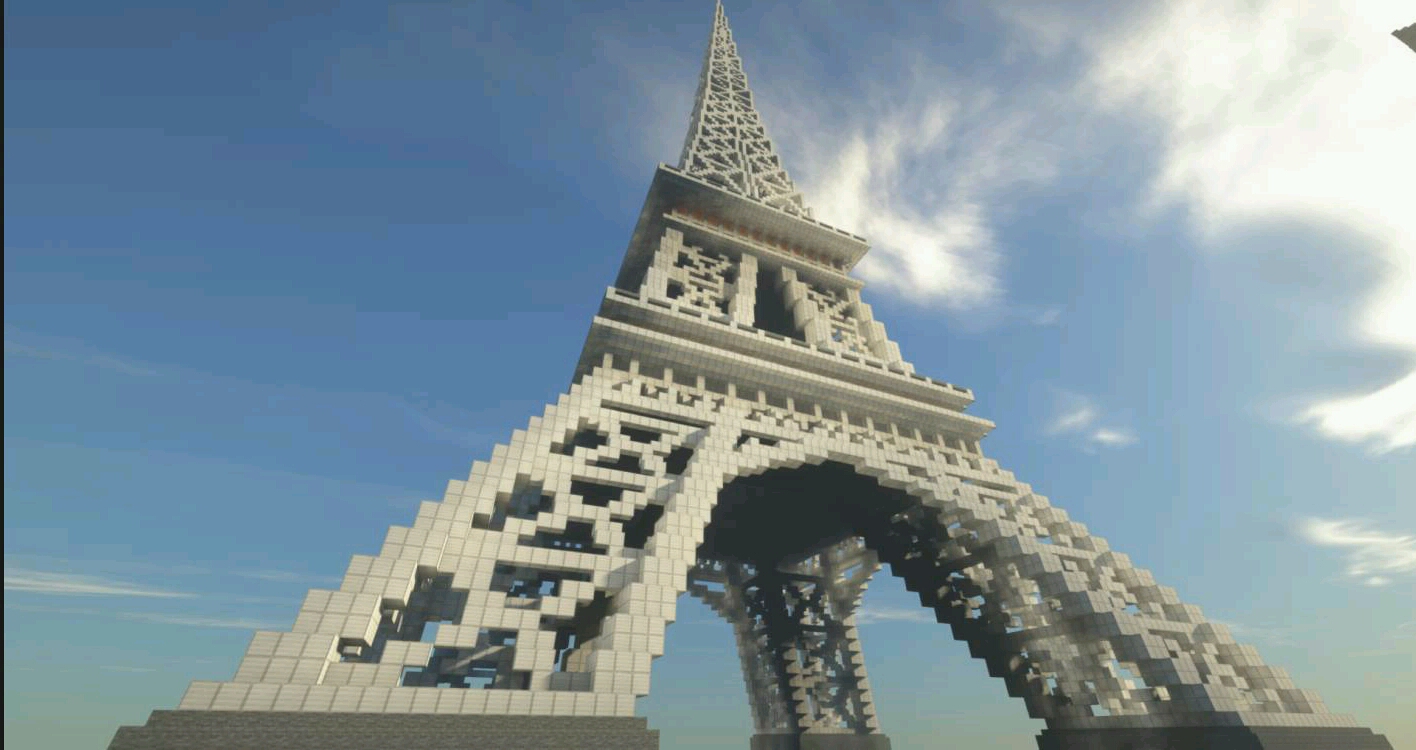 埃菲尔铁塔_我的世界