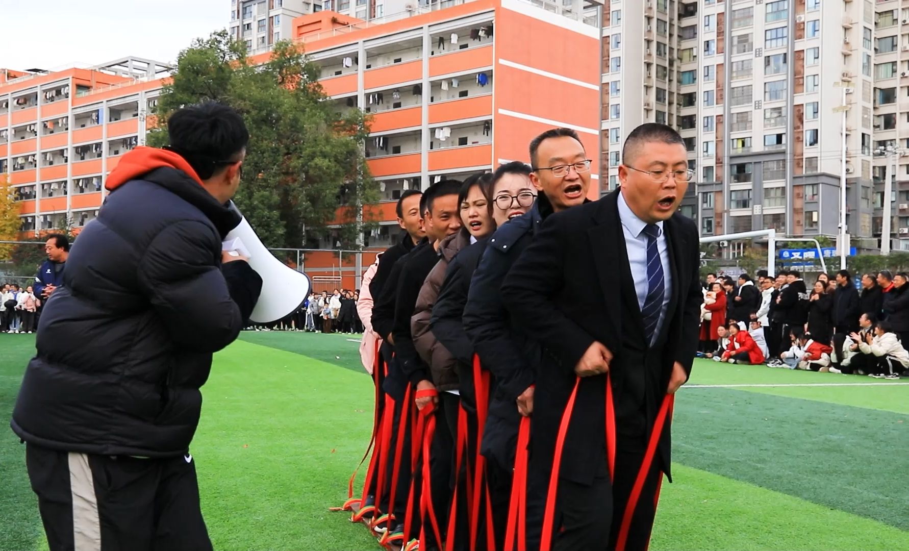 三台一中举行2024年秋季教师运动会