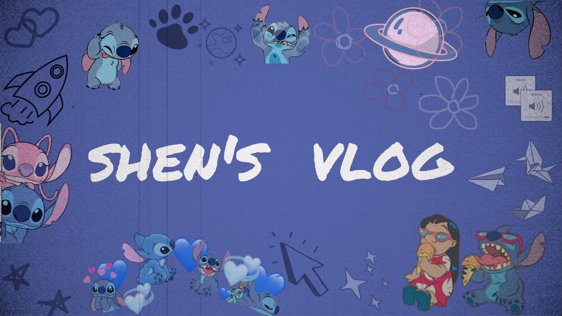 活动  【shens vlog】01/日语学习/最爱史迪奇