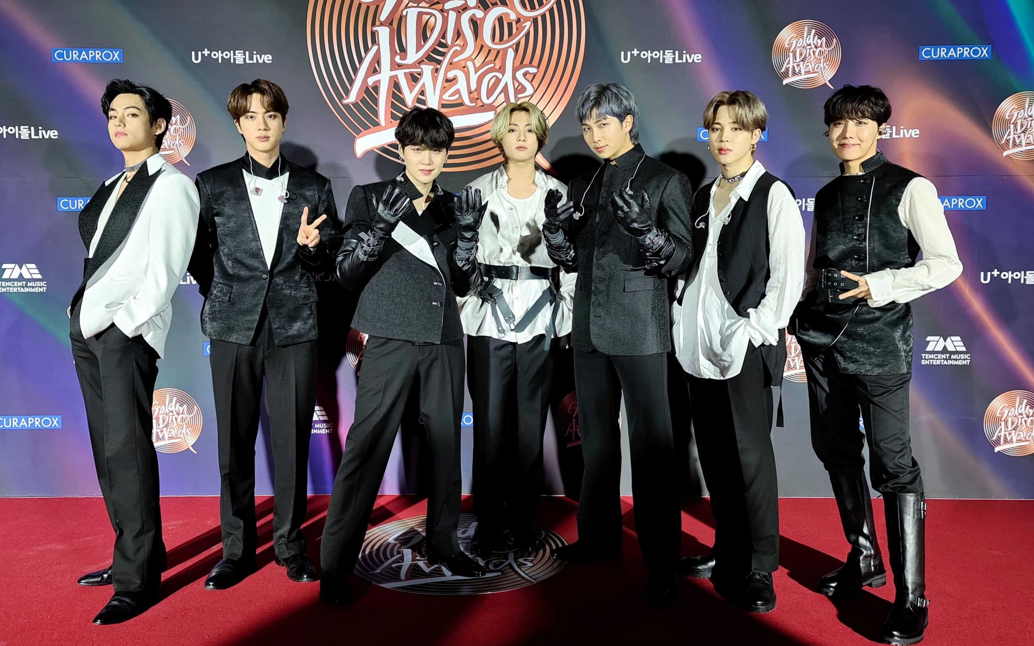 210110 第35届金唱片 bts - on