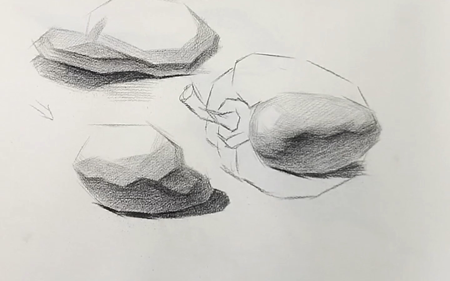 素描基础青椒凸起怎么排线