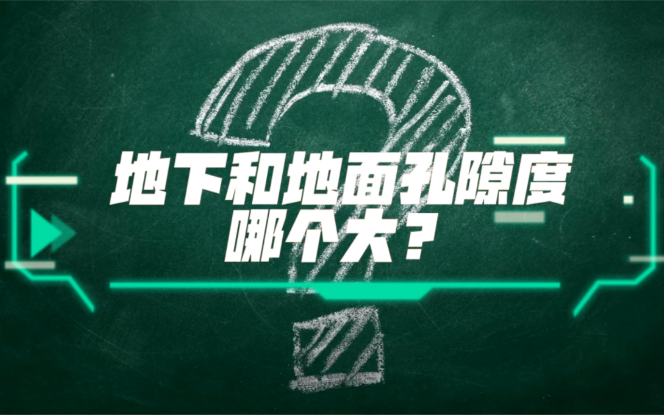 油藏工程基础番外篇2.地下和地面孔隙度哪个大?哔哩哔哩bilibili