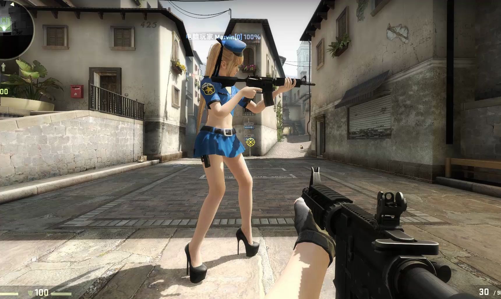 [图][CSGO]G胖怕是对女警有什么误解