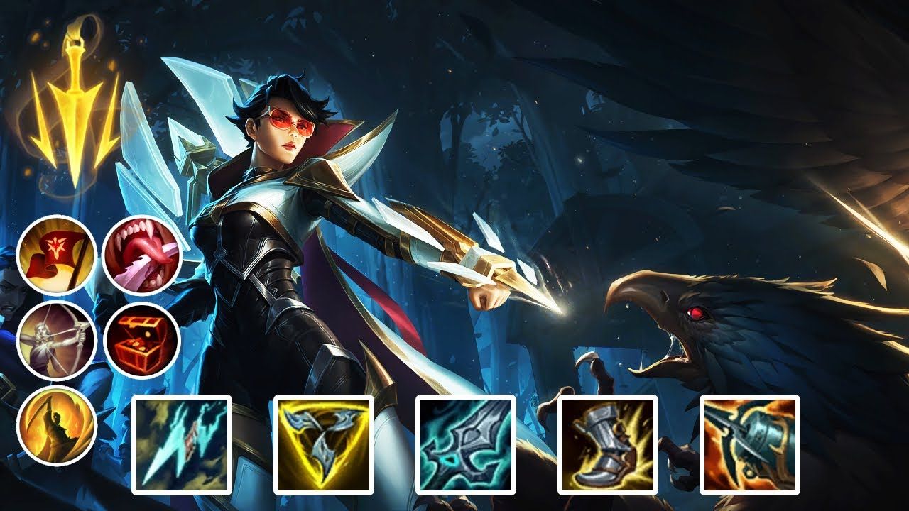 saskiolol暗夜猎手- 薇恩精彩蒙太奇