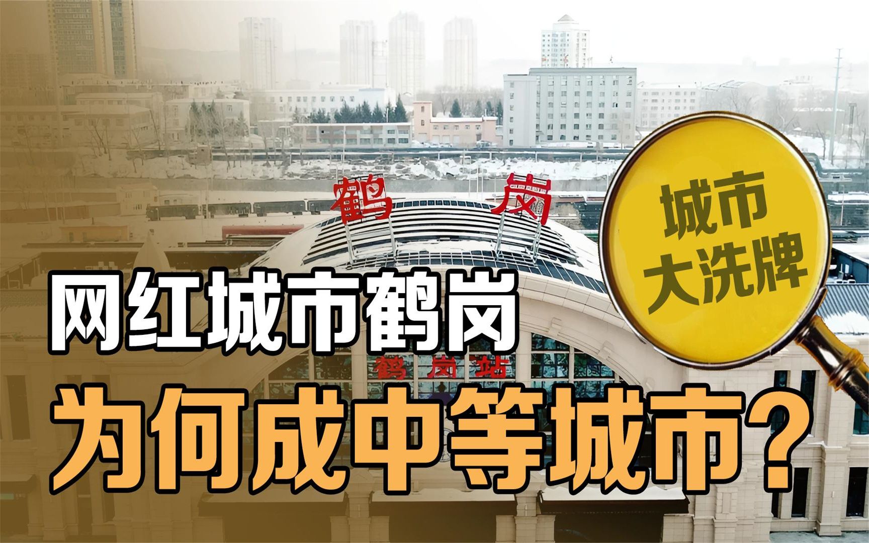 城市大洗牌宣告结束,鹤岗被确定为中等城市!释放了哪些信号?哔哩哔哩bilibili