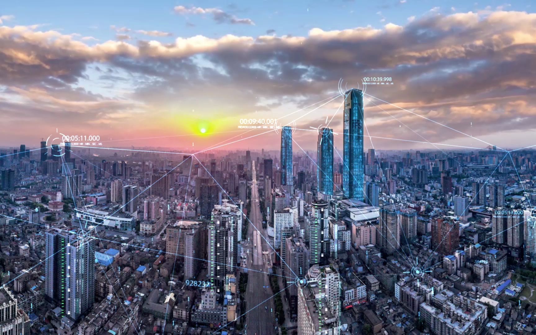 互联网城市后期粒子2