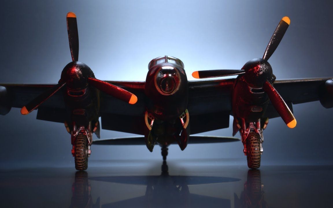 哈维兰 蚊式轰炸机b.xvi 型 模型制作视频