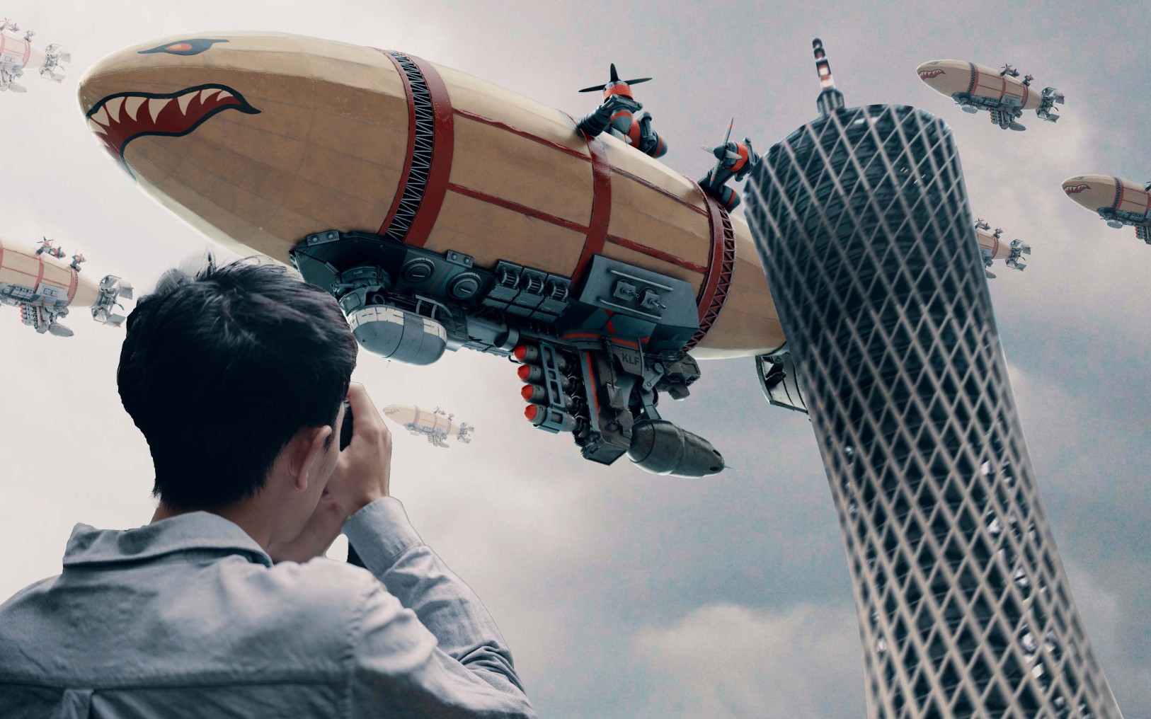 基洛夫空艇惊现广州上空,该清蒸还是煲汤?急,在线等@特效小哥_哔哩哔