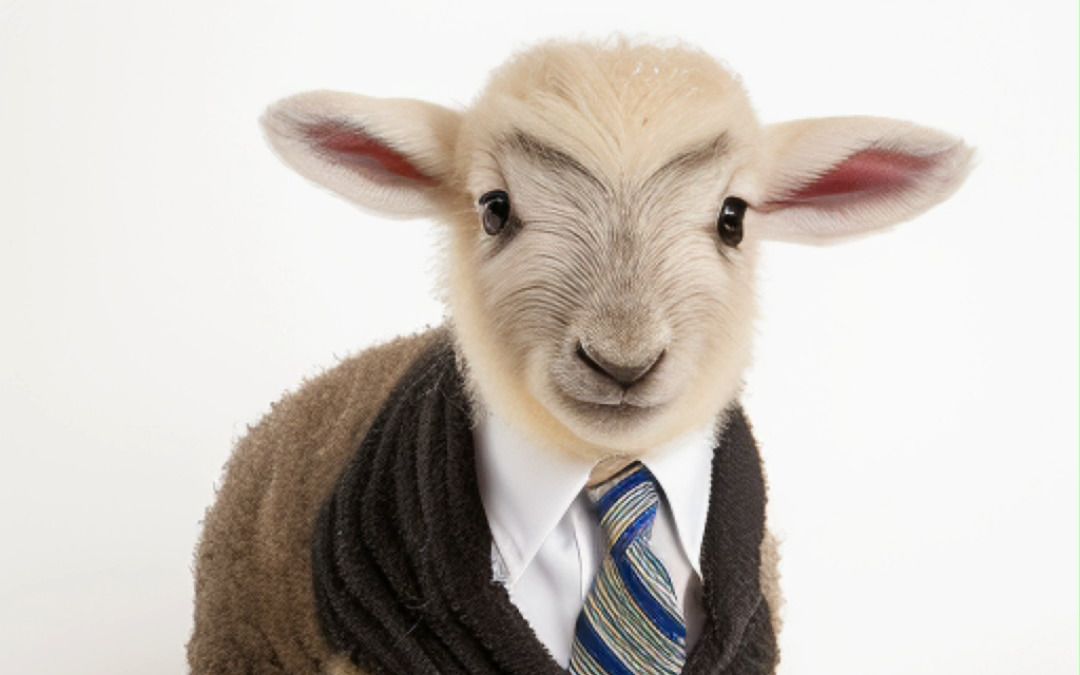 15 |绵羊证件照|用ai给小动物拍照是种什么体验?