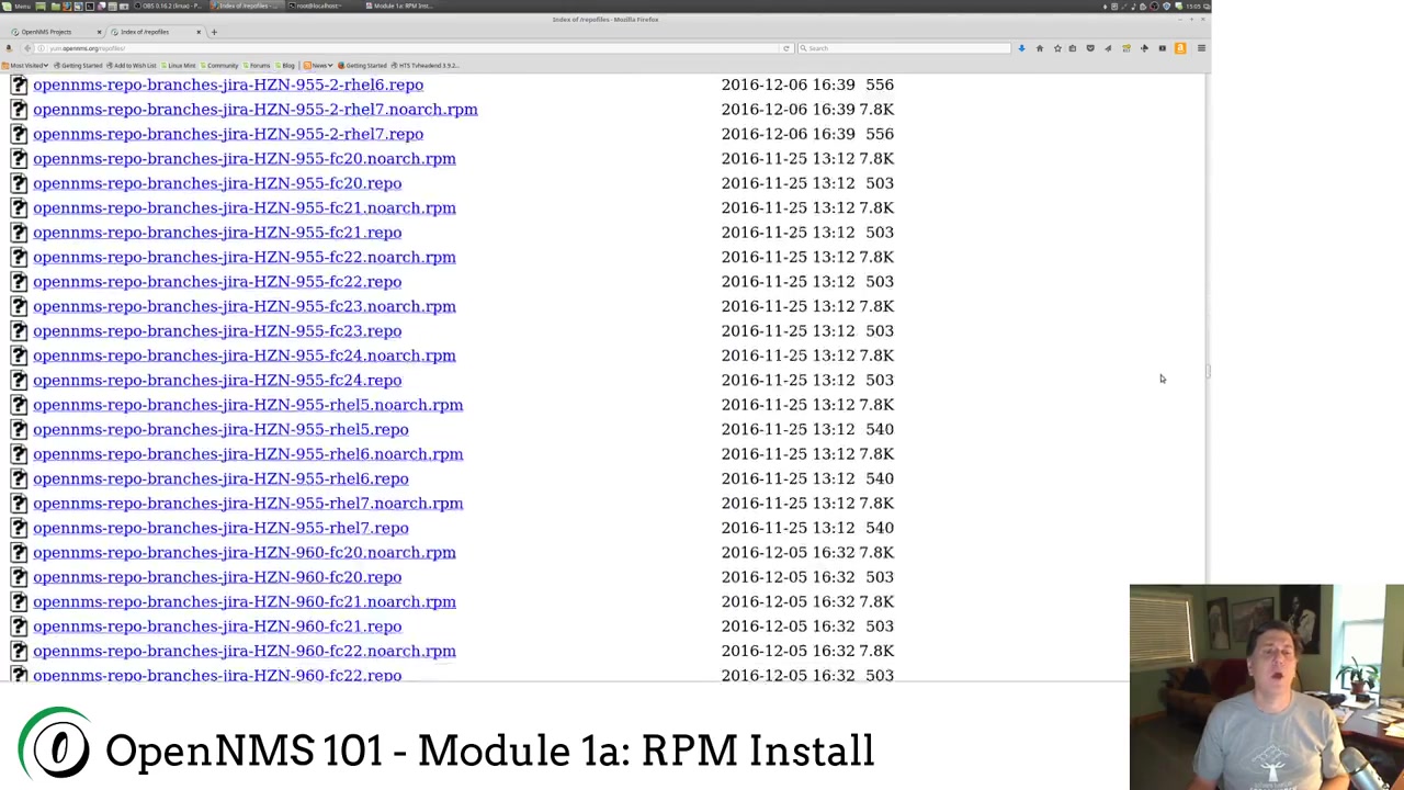 OpenNMS 101  Module 1a Installation via RPM (RHELCentOS)哔哩哔哩bilibili