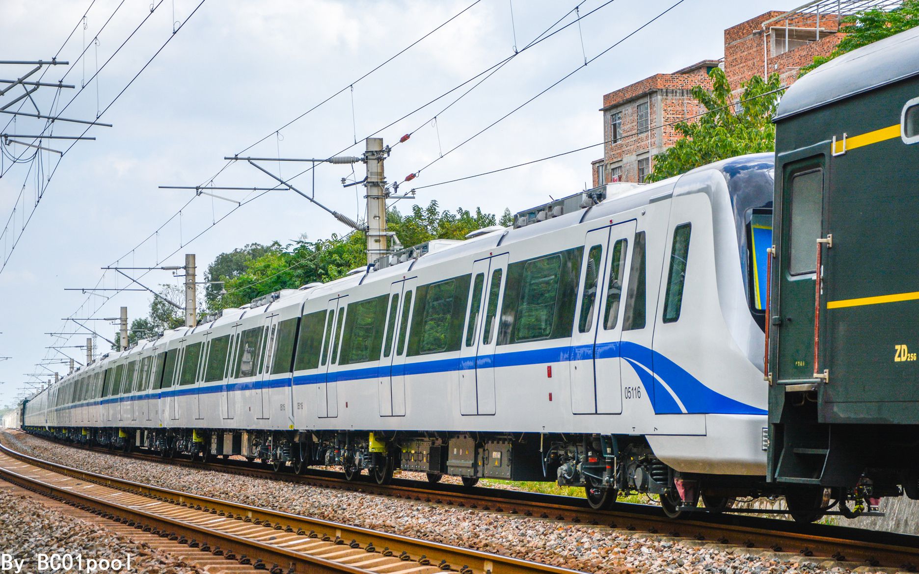 【火车迷】见证城市轨交新血液——南宁地铁五号线 回送