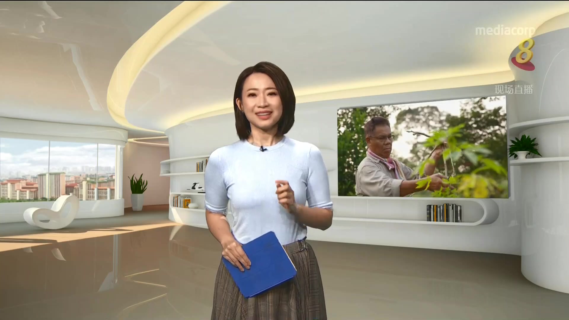 [图][Mediacorp]8频道 Morning Express 晨光第一线新片头