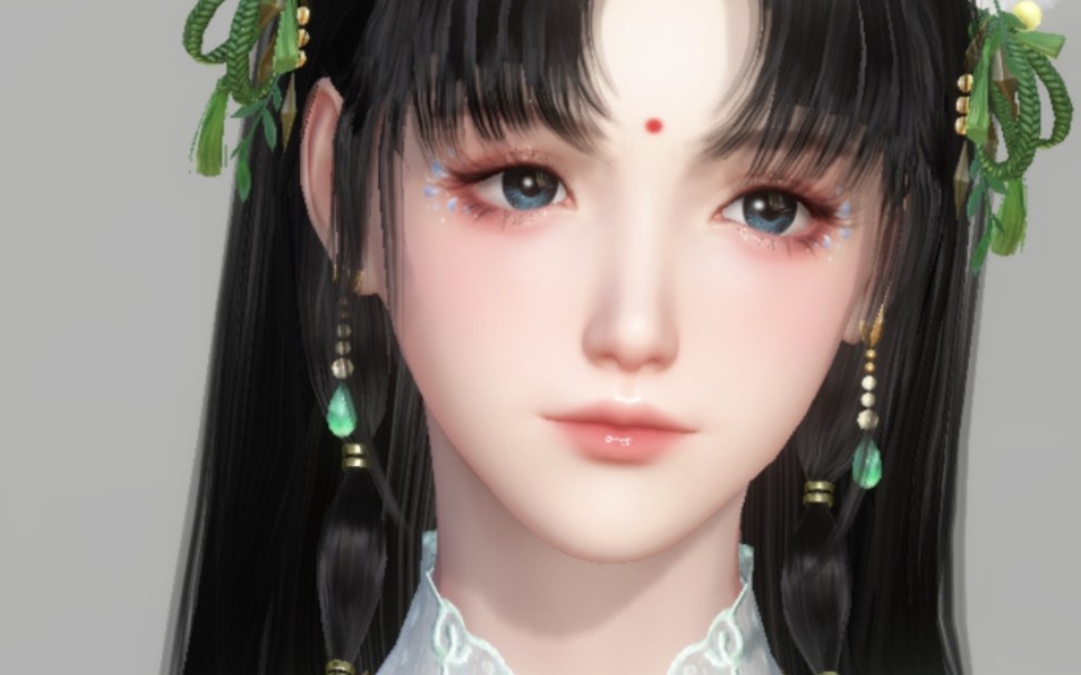 【逆水寒捏脸】清纯温柔的漂亮素心小师妹